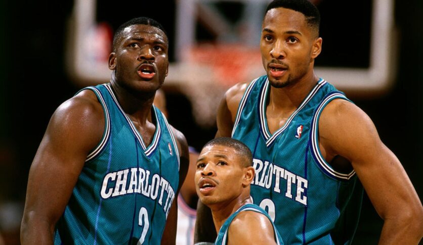 Larry Johnson, Muggsy Bogues, Alonzo Mourning, NBA